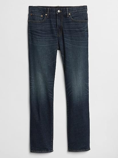 Men's Straight Fit Denim Jeans