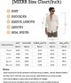 Mens Cotton Linen Shirts Summer Casual Long Sleeve Band Collar Button Down Beach Shirt