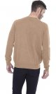 Men's Basic Crewneck Sweater Pure Cashmere Long Sleeve Round Neck Pullover